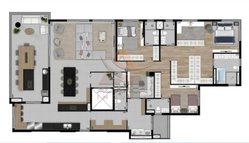 Apartamento, 4 quartos, 255 m² - Foto 12