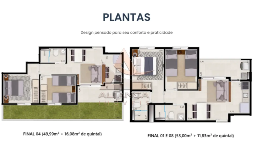 Apartamento, 2 quartos, 50 m² - Foto 2