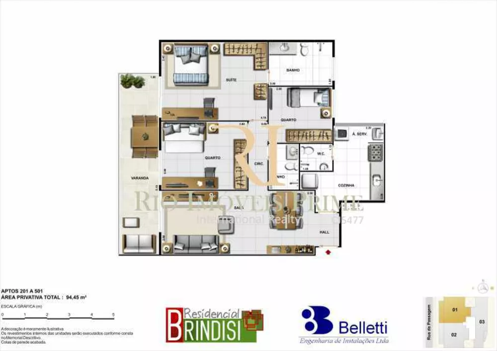 Apartamento, 3 quartos, 97 m² - Foto 5