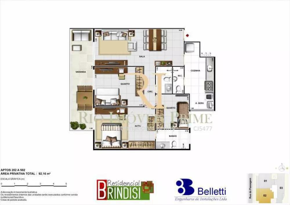 Apartamento, 3 quartos, 94 m² - Foto 7