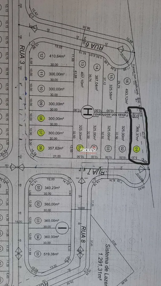 Loteamento e Condomínio, 366 m² - Foto 1