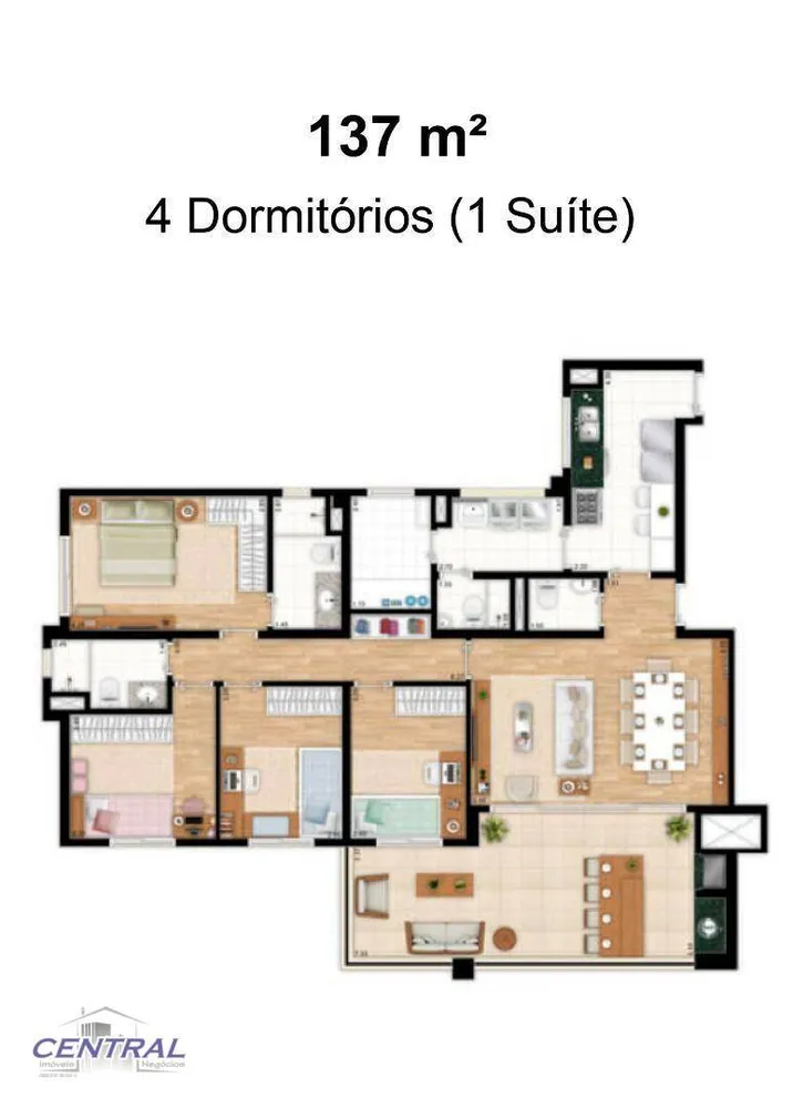 Apartamento, 3 quartos, 182 m² - Foto 15