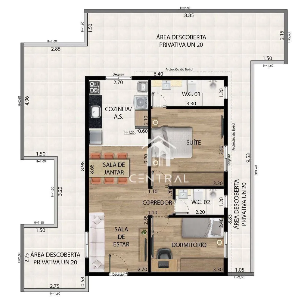 Apartamento, 2 quartos, 41 m² - Foto 16