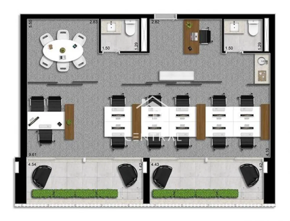 Sala-Conjunto, 37 m² - Foto 10
