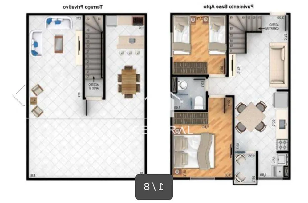 Cobertura, 2 quartos, 104 m² - Foto 22