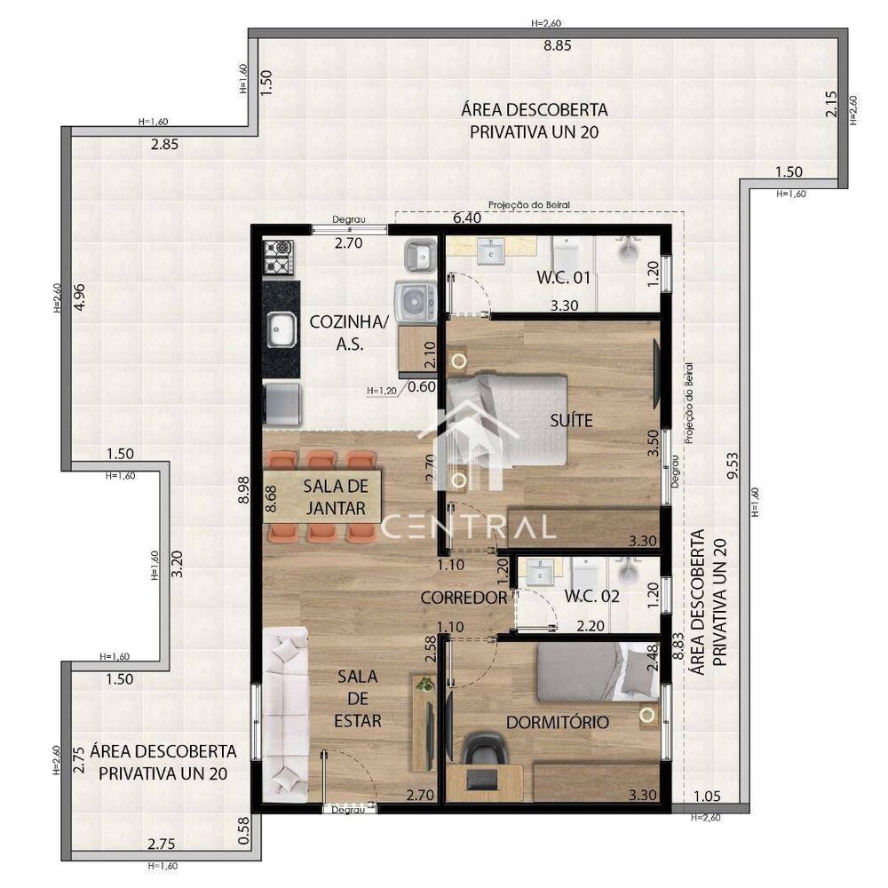 Apartamento, 2 quartos, 39 m² - Foto 11