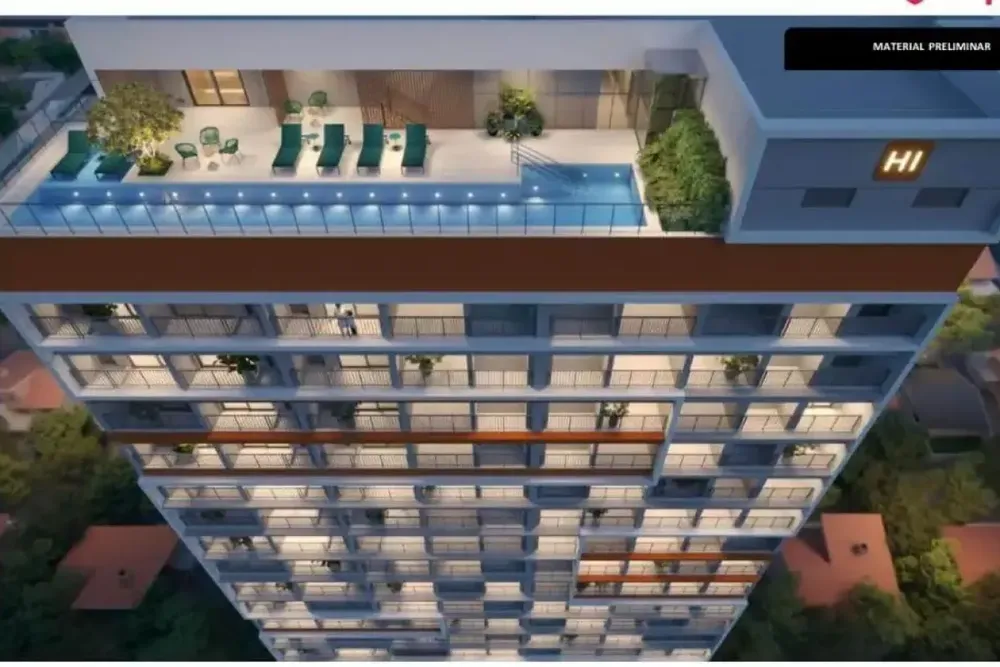 Apartamento, 1 quarto, 34 m² - Foto 1