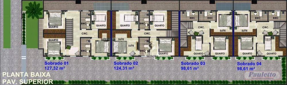 Sobrado, 2 quartos, 94 m² - Foto 4