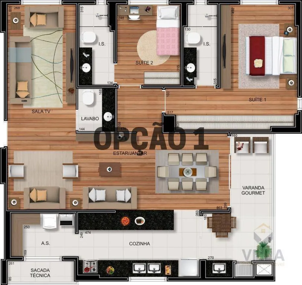 Apartamento, 3 quartos, 145 m² - Foto 4