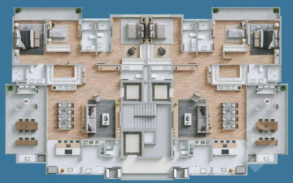 Apartamento, 3 quartos, 201 m² - Foto 2