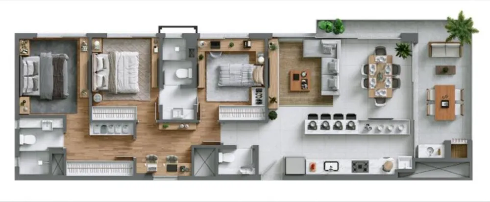 Apartamento, 3 quartos, 108 m² - Foto 4