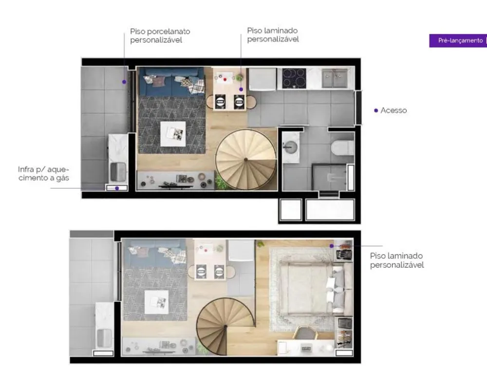 Apartamento, 1 quarto, 38 m² - Foto 5