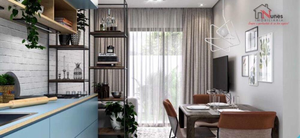 Apartamento à venda com 2 quartos, 46m² - Foto 2