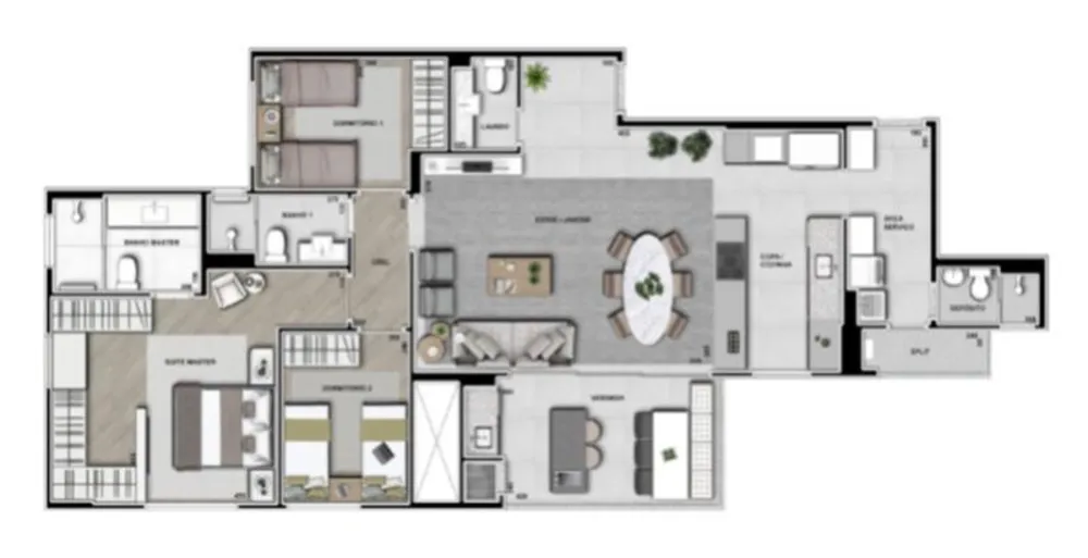 Cobertura, 3 quartos, 365 m² - Foto 12