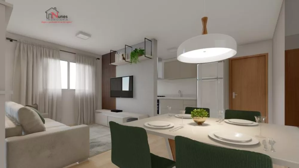 Apartamento à venda com 2 quartos, 46m² - Foto 3