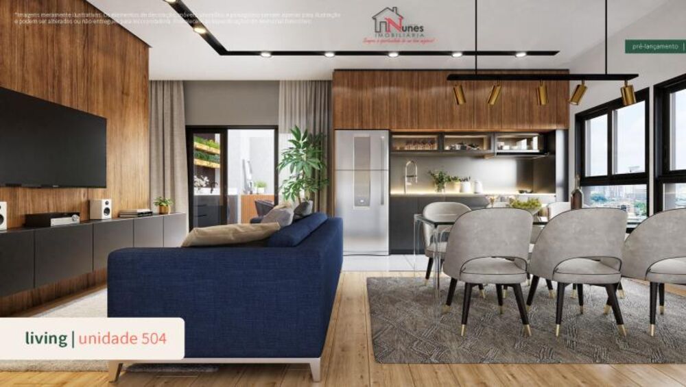 Apartamento, 2 quartos, 59 m² - Foto 3