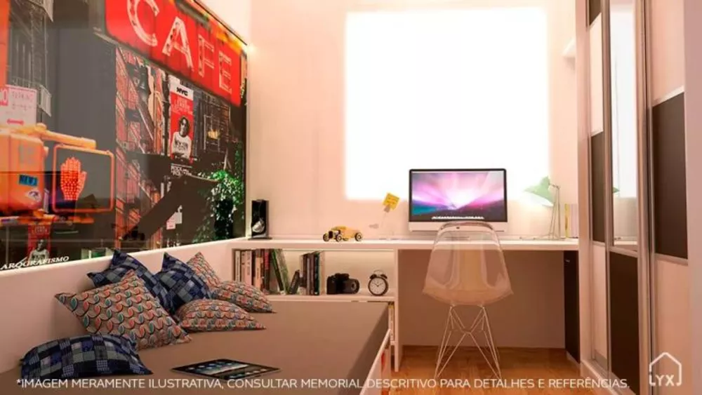 Apartamento à venda com 2 quartos, 41m² - Foto 4