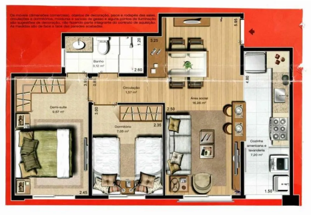 Apartamento, 2 quartos, 51 m² - Foto 12