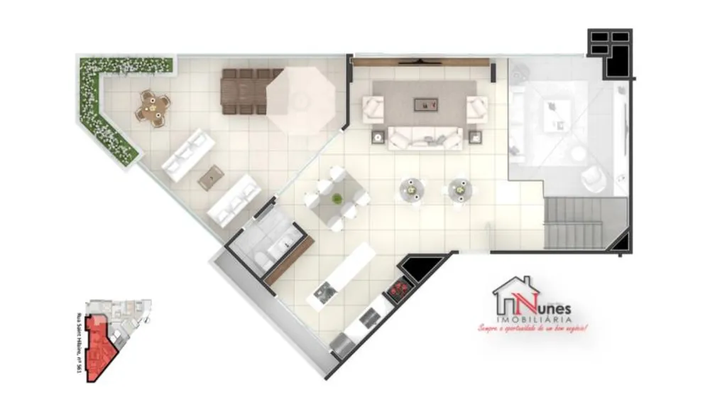 Cobertura, 3 quartos, 200 m² - Foto 6