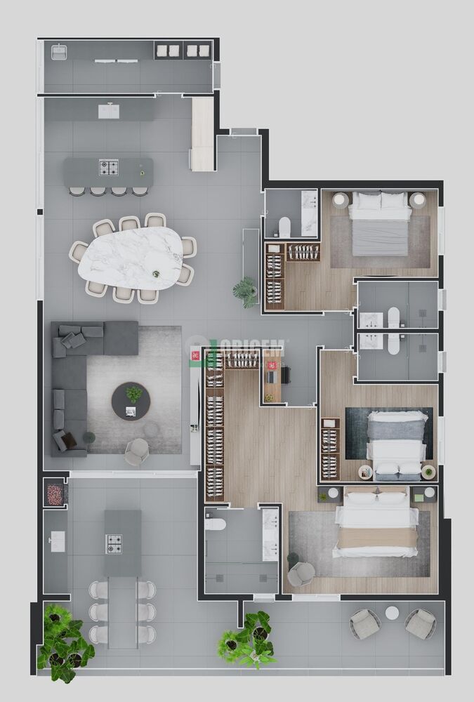 Apartamento à venda com 3 quartos, 85m² - Foto 4