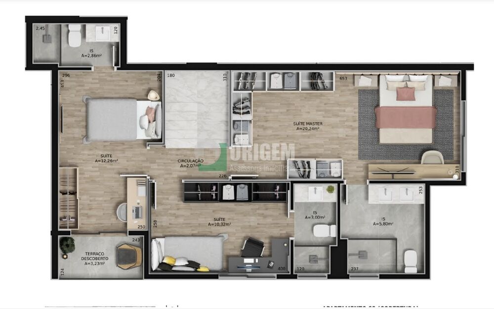 Cobertura à venda com 3 quartos, 175m² - Foto 3