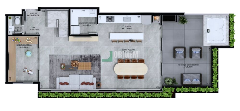 Cobertura à venda com 3 quartos, 175m² - Foto 2