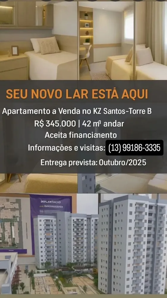Apartamento, 2 quartos, 42 m² - Foto 1