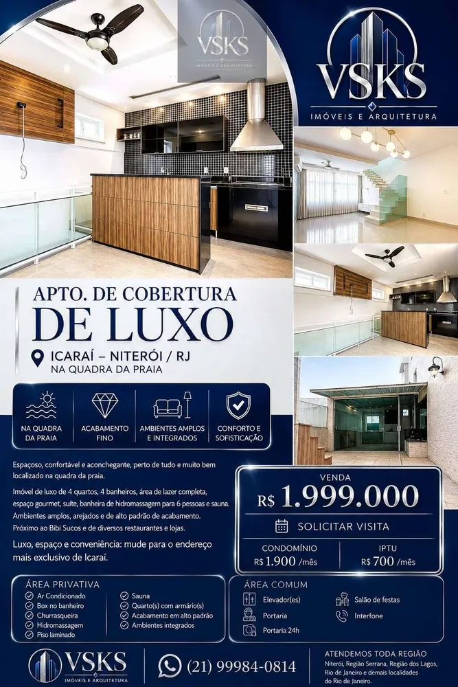 Cobertura, 4 quartos - Foto 45