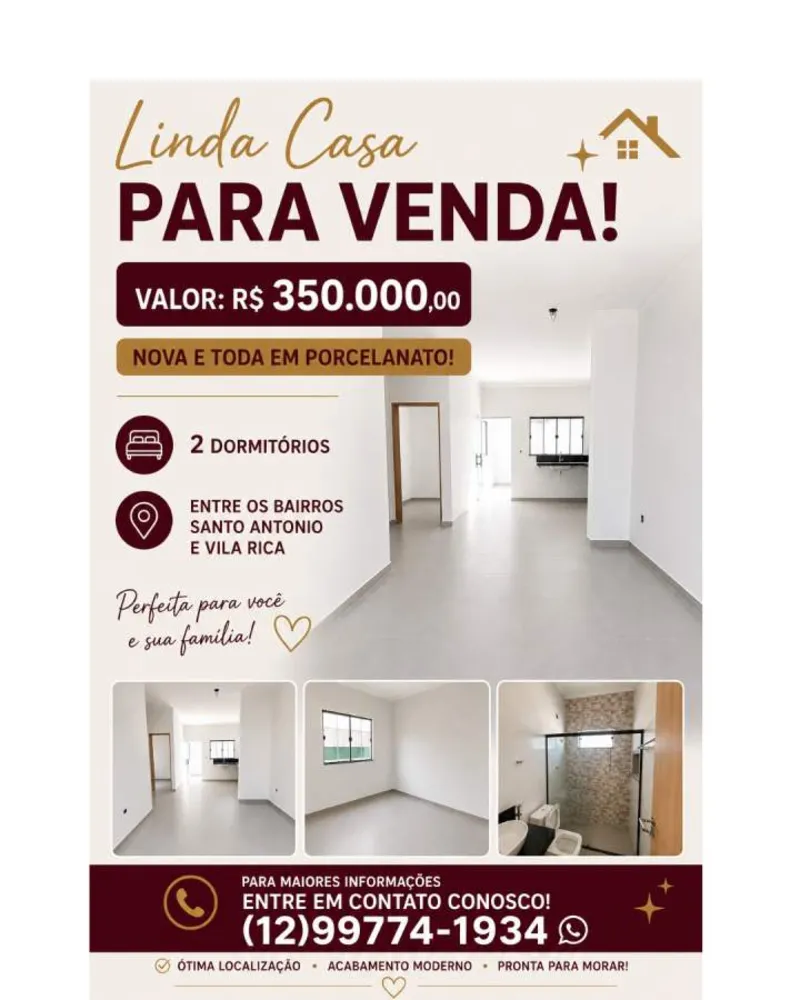 Casa, 2 quartos - Foto 1