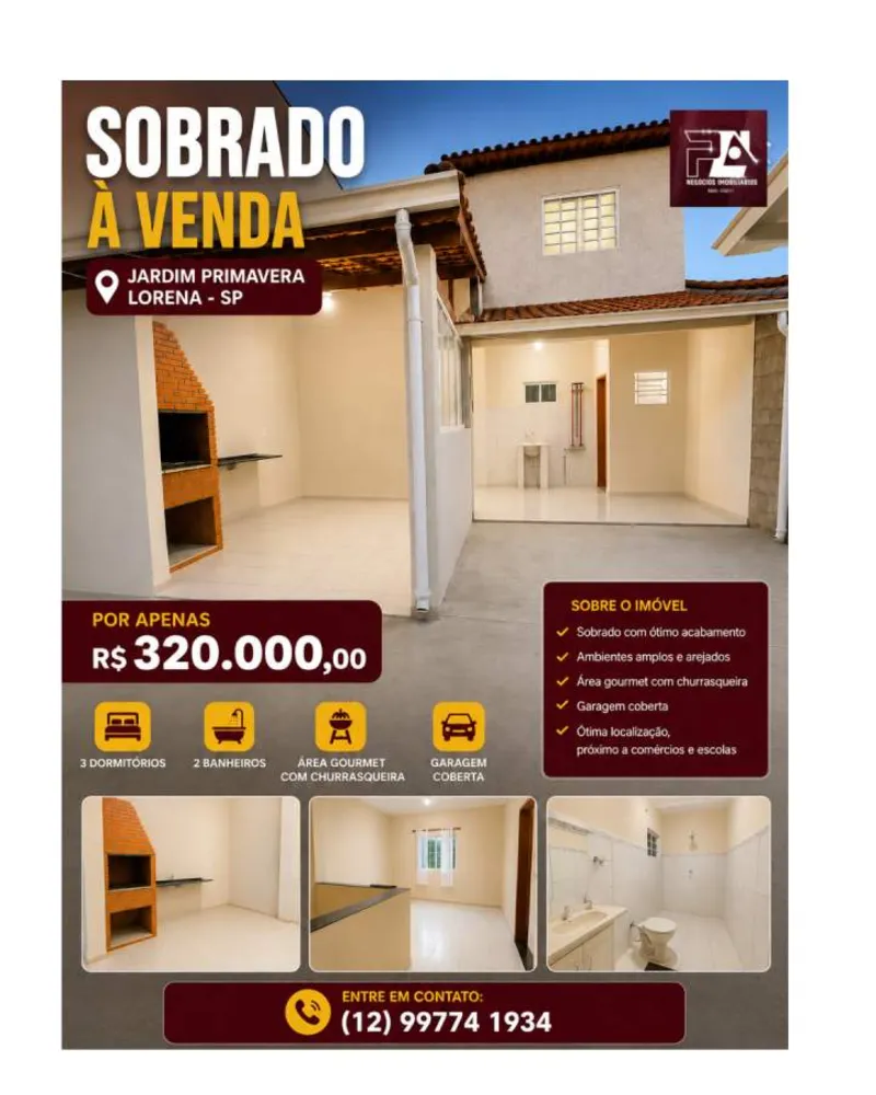 Casa, 3 quartos - Foto 1