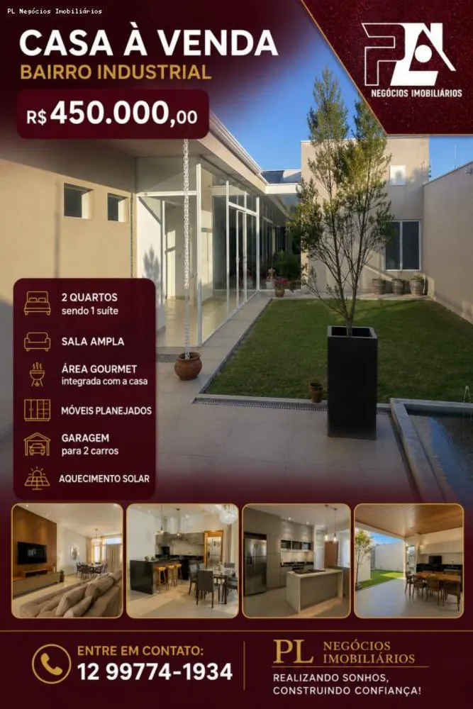 Casa, 2 quartos - Foto 1