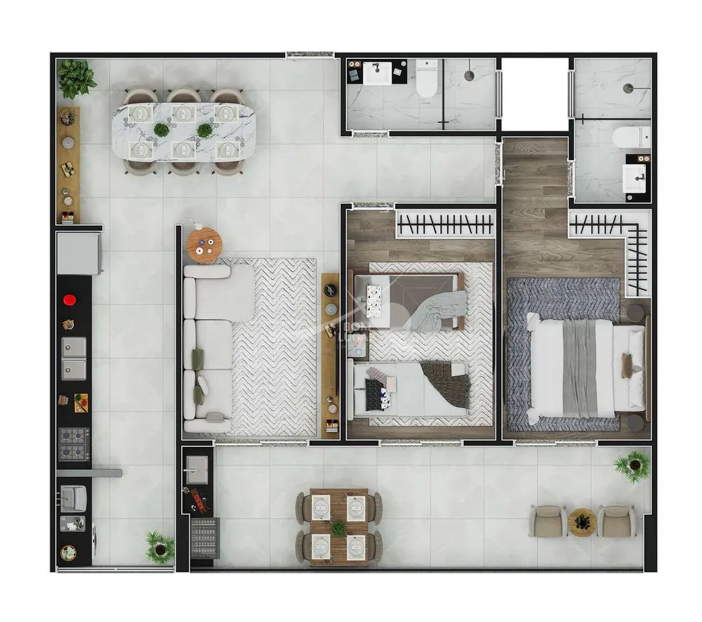 Apartamento, 2 quartos, 88 m² - Foto 16