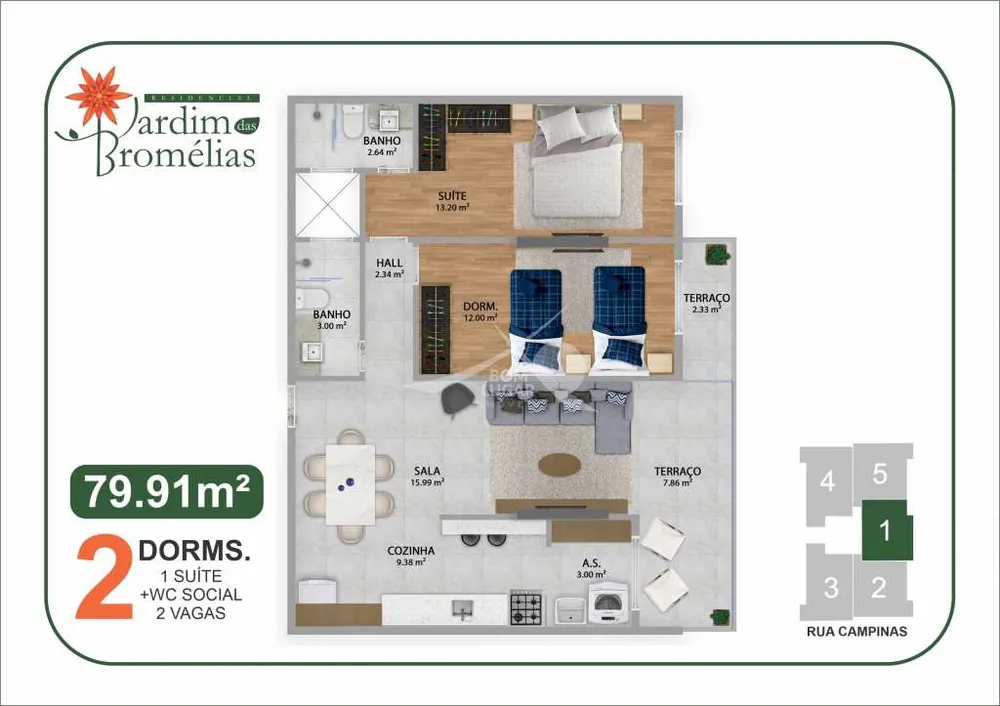 Apartamento, 2 quartos, 79 m² - Foto 18