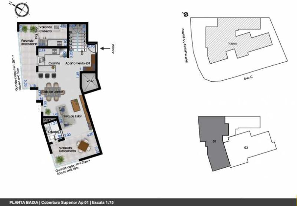 Cobertura, 3 quartos, 150 m² - Foto 5