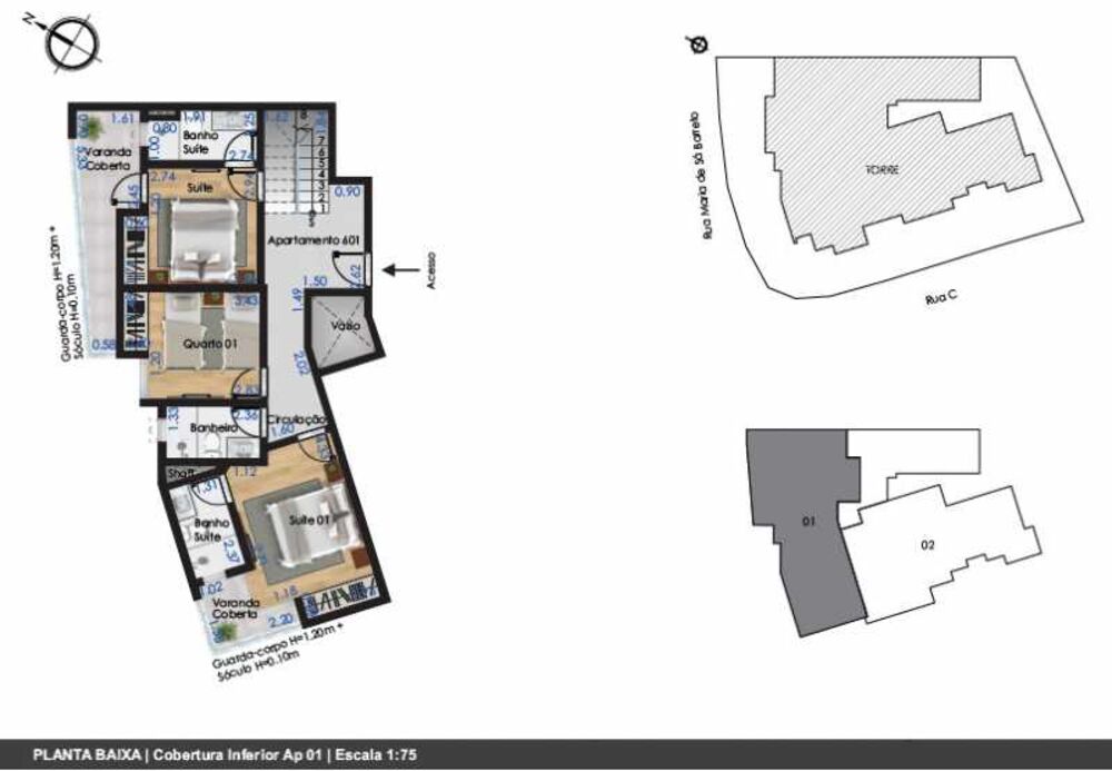 Cobertura, 3 quartos, 150 m² - Foto 4