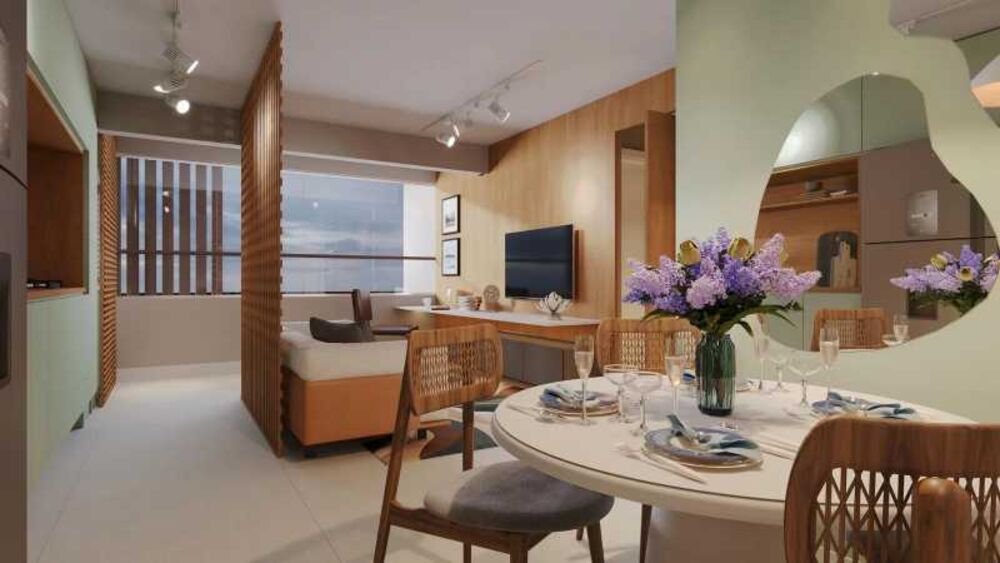 Apartamento à venda com 2 quartos, 55m² - Foto 1