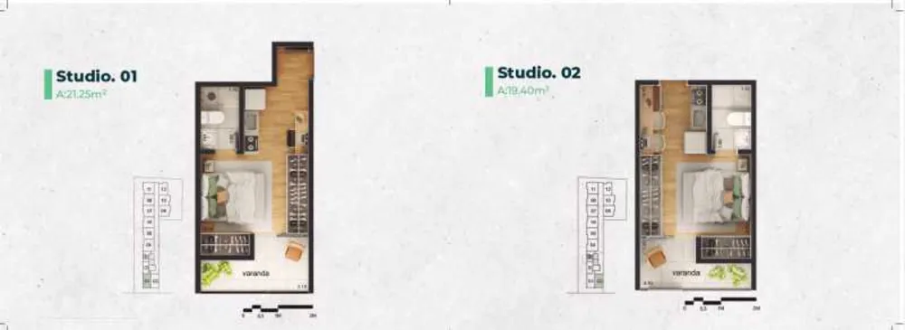 Loft, 19 m² - Foto 15