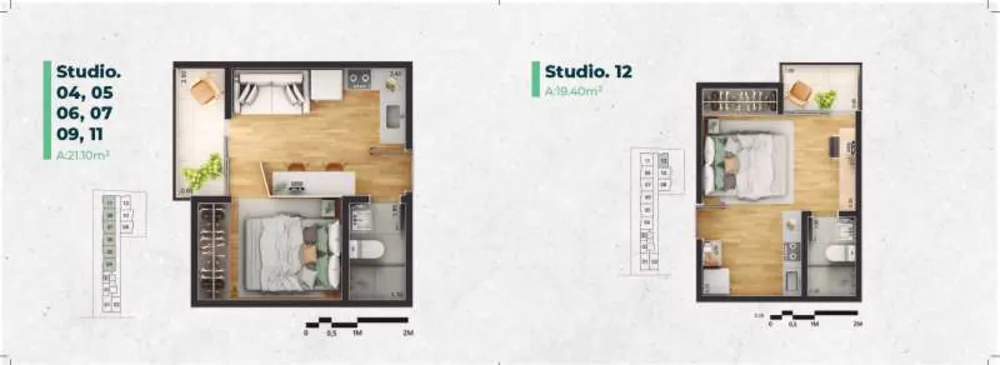 Loft, 19 m² - Foto 13