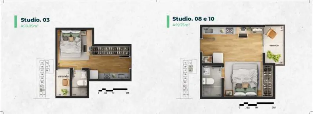 Loft, 19 m² - Foto 14