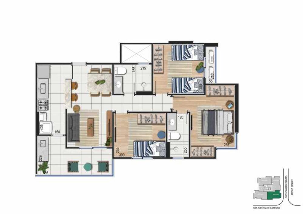 Apartamento, 3 quartos, 72 m² - Foto 20