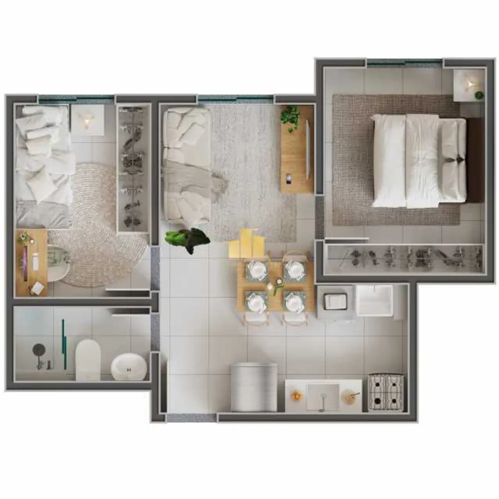 Apartamento, 2 quartos, 38 m² - Foto 8