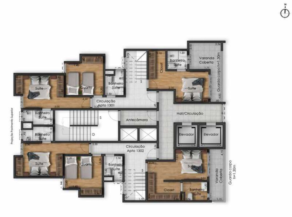Cobertura à venda com 3 quartos, 140m² - Foto 2