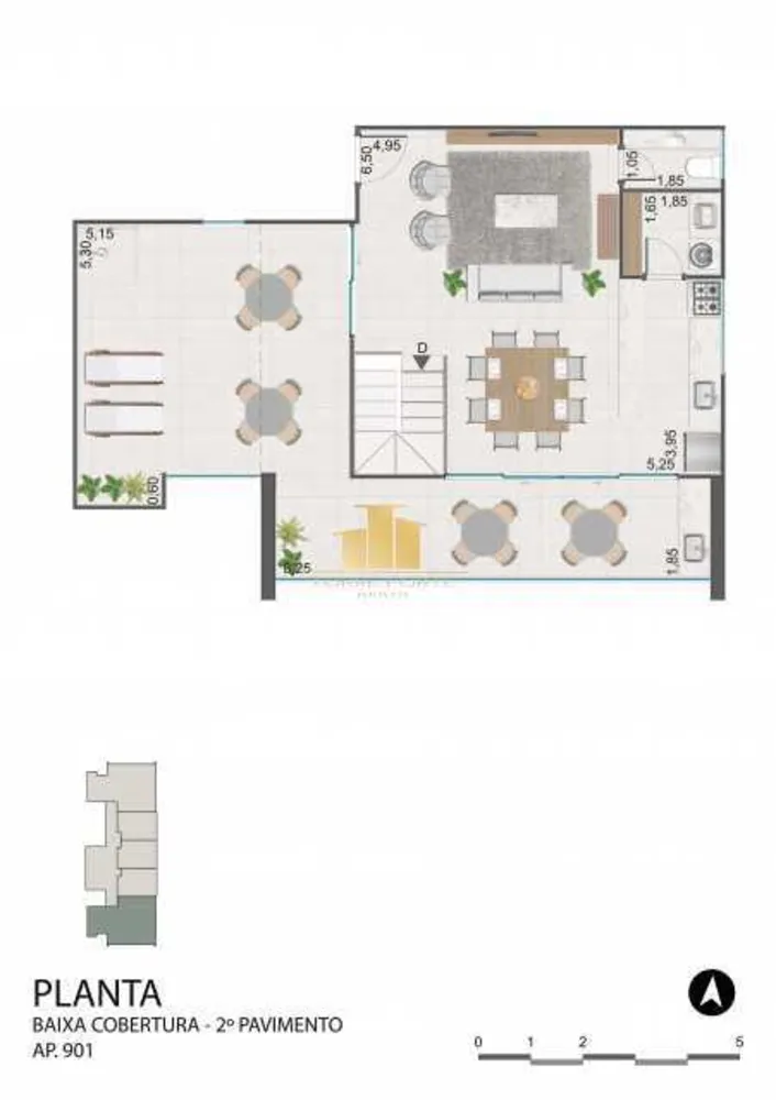 Cobertura, 3 quartos, 155 m² - Foto 14