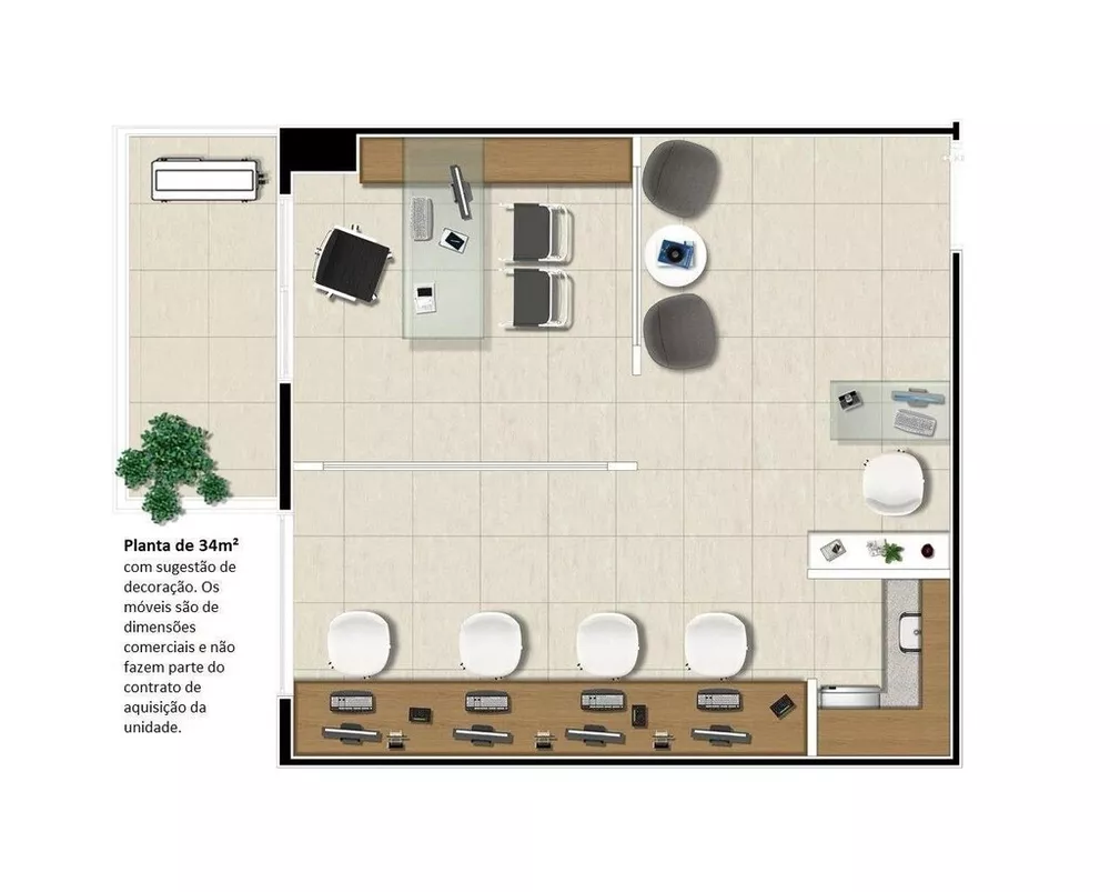 Sala-Conjunto, 39 m² - Foto 16