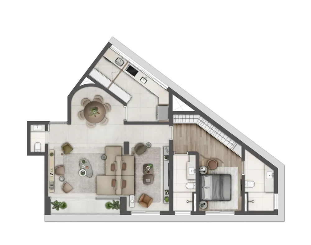 Apartamento, 2 quartos, 216 m² - Foto 9