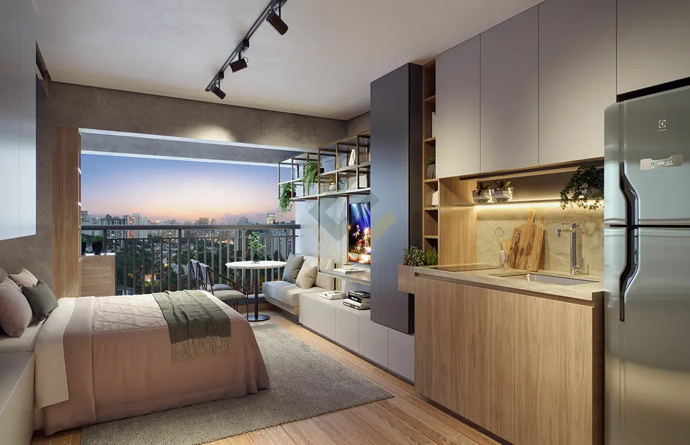 Apartamento, 26 m² - Foto 1