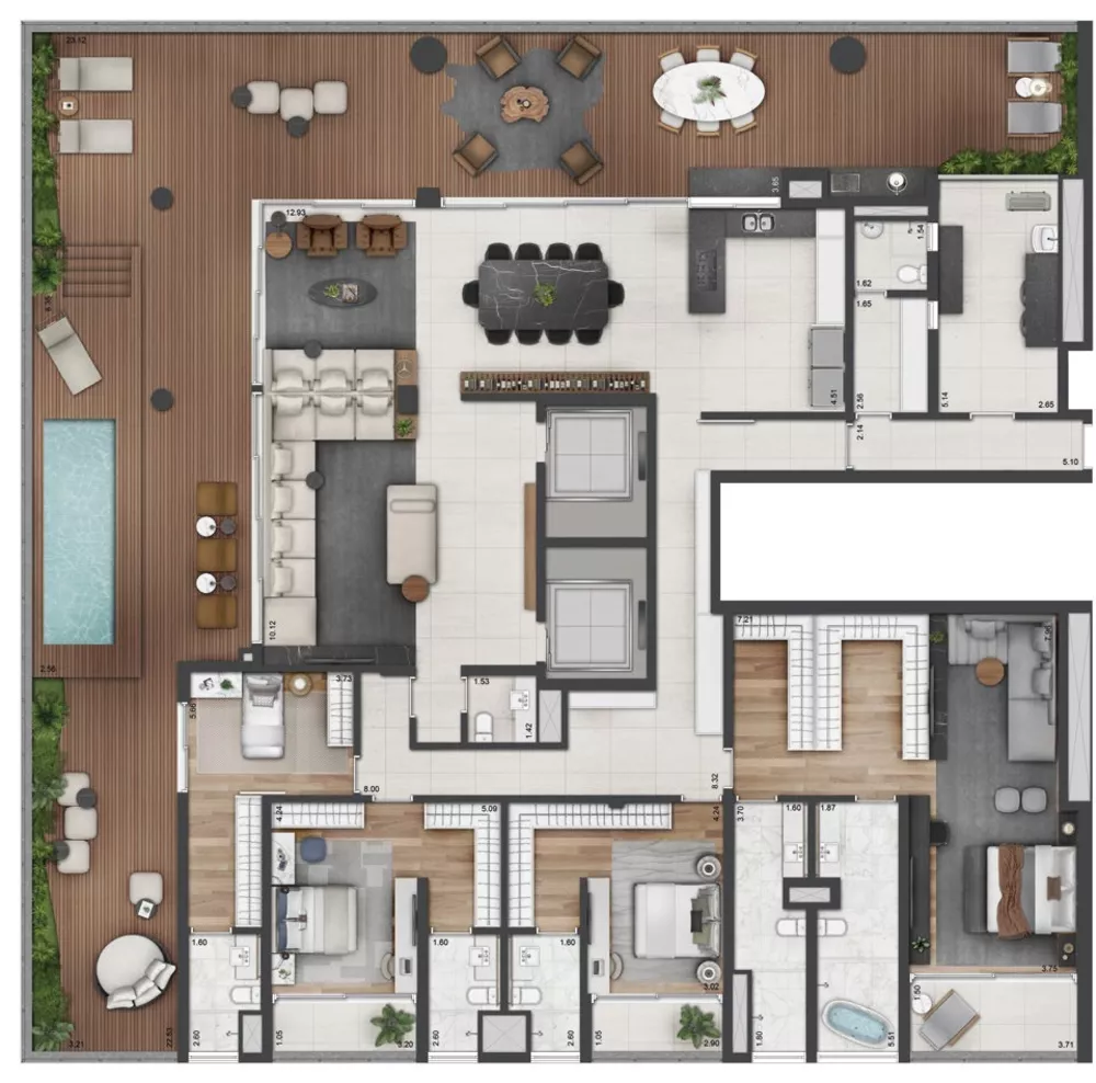 Apartamento, 4 quartos, 240 m² - Foto 15