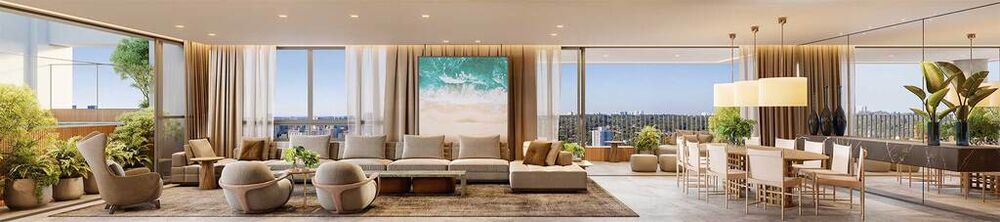 Apartamento à venda com 3 quartos, 215m² - Foto 1