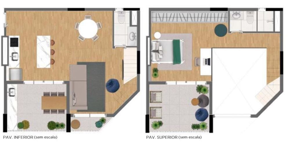 Apartamento, 1 quarto, 58 m² - Foto 23