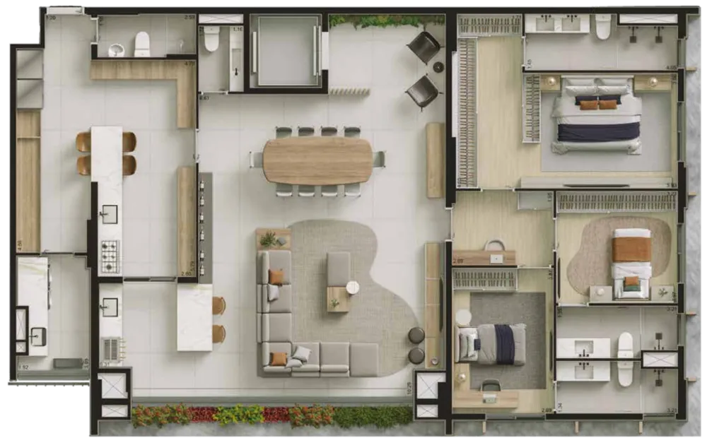 Apartamento, 4 quartos, 237 m² - Foto 19